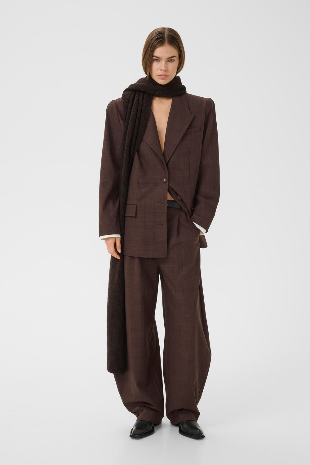 GZlavana blazer - Brown Check